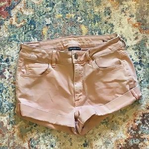 Blush pink shorties